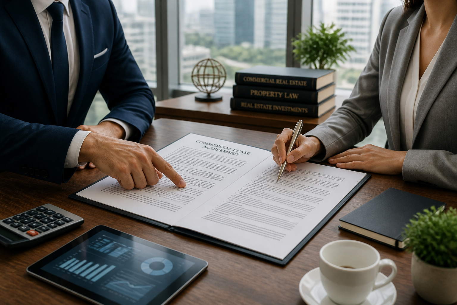 Accord de bail commercial examine