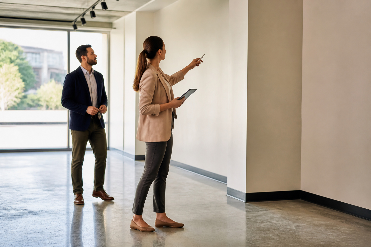 Inspection dun bien immobilier moderne