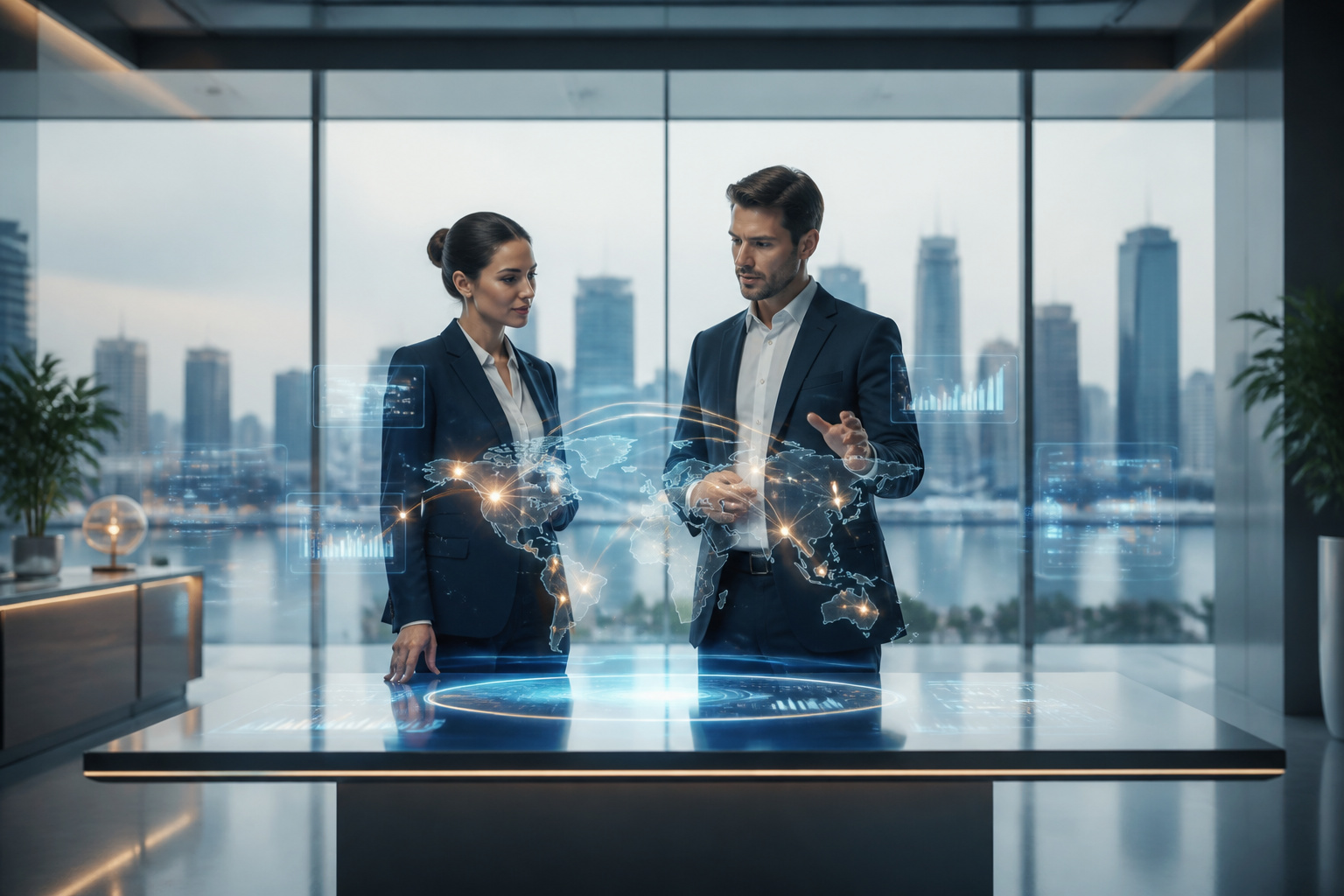 Collaboration globale numerique